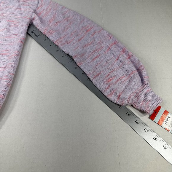 Cat And Jack Girl's Size Large 10-12 Sweater Open Front Cardigan Purple New - Picture 10 of 12